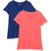Coral Orange/Navy