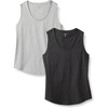 Charcoal/Light Grey Heather