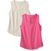 Hot Pink/Oatmeal Heather