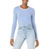Blue White Stripe