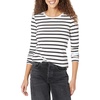 White/Black Stripe