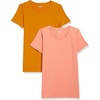 2-pack Coral Orange/Golden Yellow