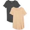 Charcoal Heather/Light Camel