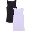 Black/Lavender