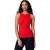 Amazon Essentials Women’s Slim-Fit Ribbed Tank Top(Red)