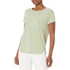 Amazon Essentials Women’s Studio Relaxed-Fit Lightweight Crewneck T-Shirt (Available in Plus Size)(Light Green)