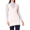 Amazon Essentials Women’s Ultra Soft V-Neck Sweater Vest(Ivory)