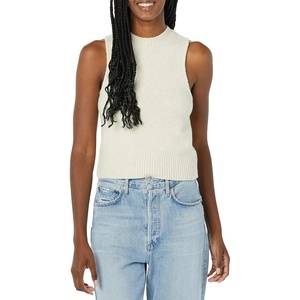 Amazon Essentials Women’s Boucle Sweater Tank Top (Previously Daily Ritual)(Sand Heather)