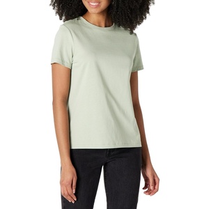 Amazon Essentials Women’s Regular Fit 100% Cotton Crewneck Short Sleeve T-Shirt(Sage Green)