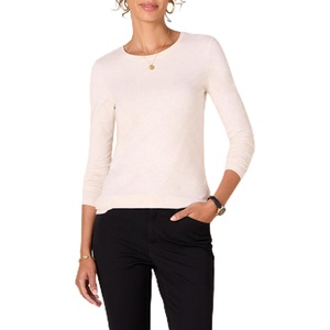 Amazon Essentials Women’s Regular-Fit Long-Sleeve Crewneck T-Shirt (Available in Plus Size)(Oatmeal Heather)