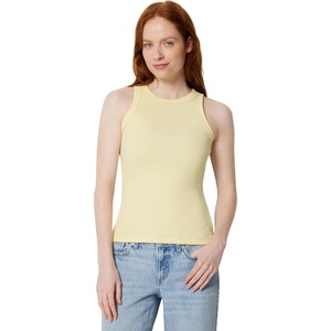 Amazon Essentials Women’s Slim-Fit Ribbed Tank Top(Pastel Yellow)