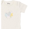 Amazon Essentials Disney | Marvel | Star Wars | Princess Baby Girls’ Cotton Knit Short-Sleeve Bodysuits, Pack of 6(Bambi Nature)