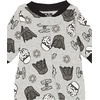 Amazon Essentials Disney | Marvel | Star Wars Unisex Babies’ Cotton Footed Sleep and Play – Discontinued Colors, Multipacks(Star Wars Troopers)