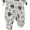 Amazon Essentials Disney | Marvel | Star Wars Unisex Babies’ Snug-Fit Cotton Footed Sleepers, Multipacks(Star Wars Tiny Trooper)