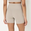 Amazon Essentials Women’s Active FormFlex Buttery Soft High Waist 7″ Yoga Biker Shorts(Dusted Pearl)