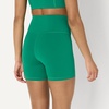 Amazon Essentials Women’s Active FormFlex Buttery Soft High Waist 7″ Yoga Biker Shorts(Emerald Green)