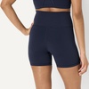 Amazon Essentials Women’s Active FormFlex Buttery Soft High Waist 7″ Yoga Biker Shorts(Navy)