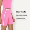 Amazon Essentials Women’s Active FormFlex Buttery Soft High Waist 7″ Yoga Biker Shorts(Pink / White)