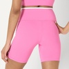 Amazon Essentials Women’s Active FormFlex Buttery Soft High Waist 7″ Yoga Biker Shorts(Pink / White)
