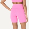 Amazon Essentials Women’s Active FormFlex Buttery Soft High Waist 7″ Yoga Biker Shorts(Pink)