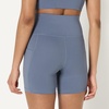 Amazon Essentials Women’s Active FormFlex Buttery Soft High Waist 7″ Yoga Biker Shorts(Slate Grey)