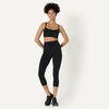 Amazon Essentials Women’s Active FormFlex Buttery Soft Light Support Sports Bra, Removable Cups, Breathable, Moisture Wicking(Black)
