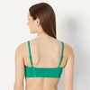 Amazon Essentials Women’s Active FormFlex Buttery Soft Light Support Sports Bra, Removable Cups, Breathable, Moisture Wicking(Emerald Green)
