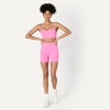 Amazon Essentials Women’s Active FormFlex Buttery Soft Light Support Sports Bra, Removable Cups, Breathable, Moisture Wicking(Flamingo Pink)