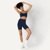 Amazon Essentials Women’s Active FormFlex Buttery Soft Light Support Sports Bra, Removable Cups, Breathable, Moisture Wicking(Navy)