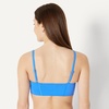 Amazon Essentials Women’s Active FormFlex Buttery Soft Light Support Sports Bra, Removable Cups, Breathable, Moisture Wicking(Ocean Blue)