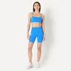 Amazon Essentials Women’s Active FormFlex Buttery Soft Light Support Sports Bra, Removable Cups, Breathable, Moisture Wicking(Ocean Blue)