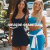 Amazon Essentials Women’s Active FormFlex Buttery Soft Long Tennis Dress(Black)