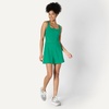Amazon Essentials Women’s Active FormFlex Buttery Soft Long Tennis Dress(Emerald Green)