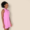 Amazon Essentials Women’s Active FormFlex Buttery Soft Long Tennis Dress(Pink)