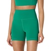 Amazon Essentials Women’s Active FormFlex Buttery Soft High Waist 7″ Yoga Biker Shorts(Emerald Green)