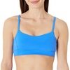 Amazon Essentials Women’s Active FormFlex Buttery Soft Light Support Sports Bra, Removable Cups, Breathable, Moisture Wicking(Ocean Blue)
