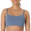 Amazon Essentials Women’s Active FormFlex Buttery Soft Light Support Sports Bra, Removable Cups, Breathable, Moisture Wicking(Slate Grey)