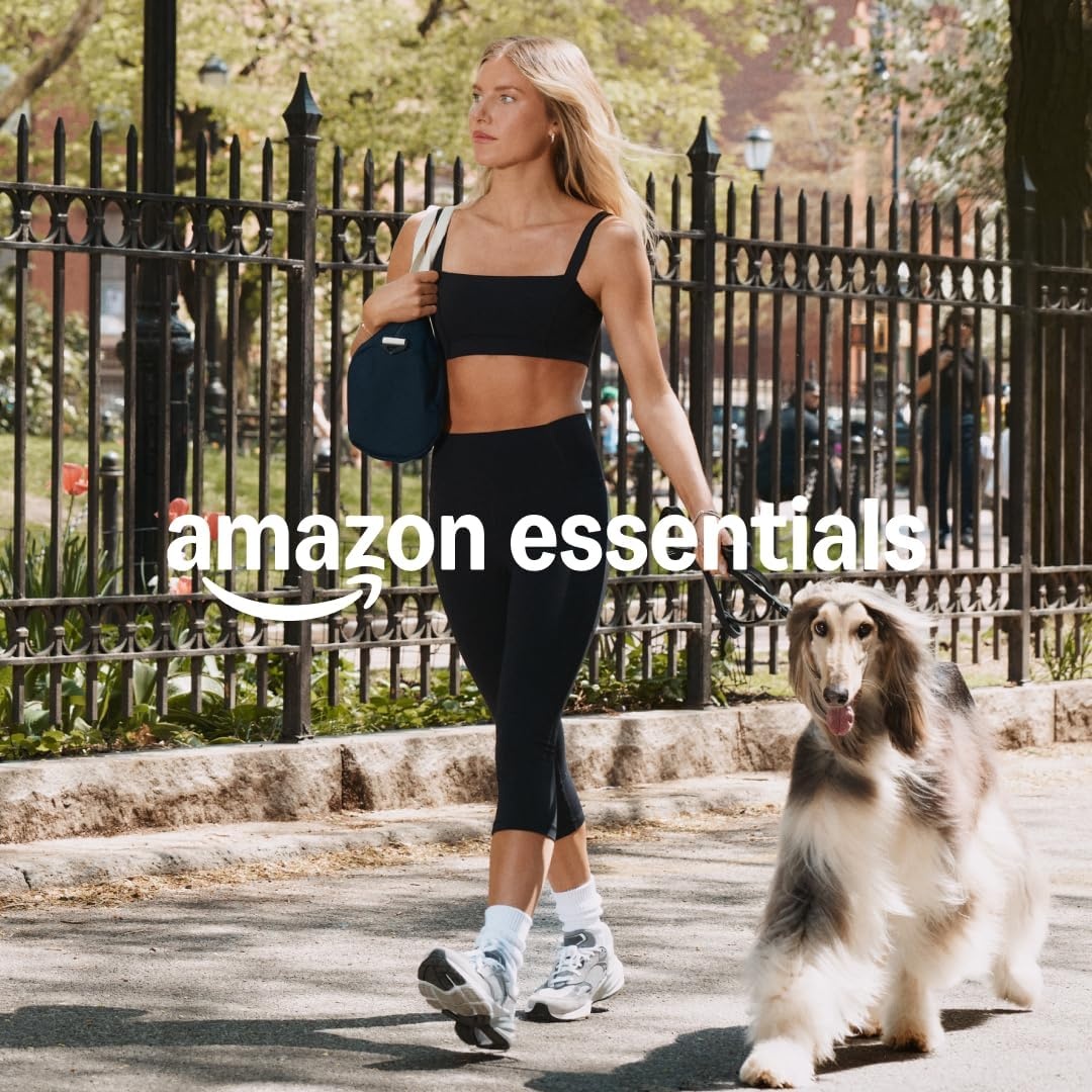 image:imageAmazon Essentials Womens Active FormFlex Buttery Soft High Waist Capri Yoga Workout LeggingsPink