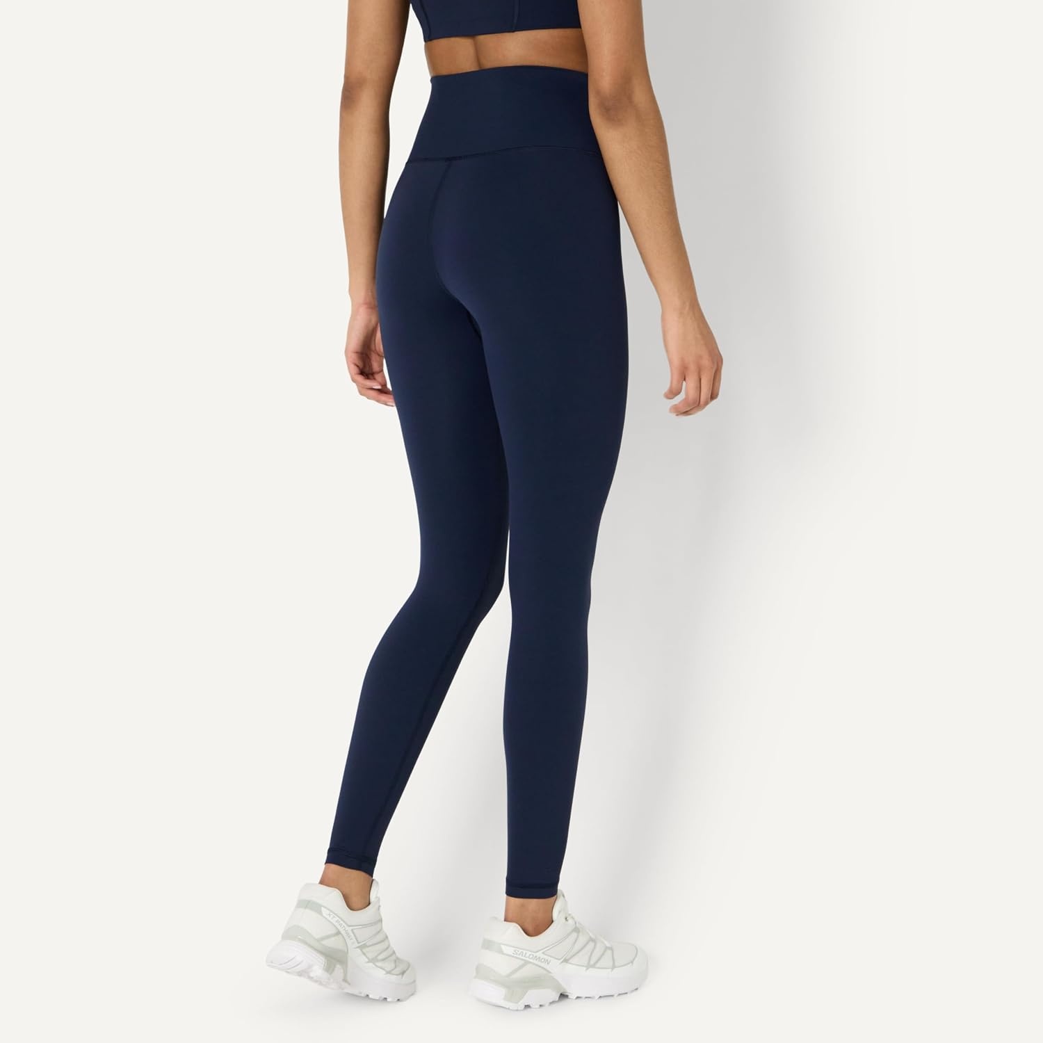image:imageAmazon Essentials Womens Active FormFlex Buttery Soft High Waist Yoga Workout LeggingsNavy