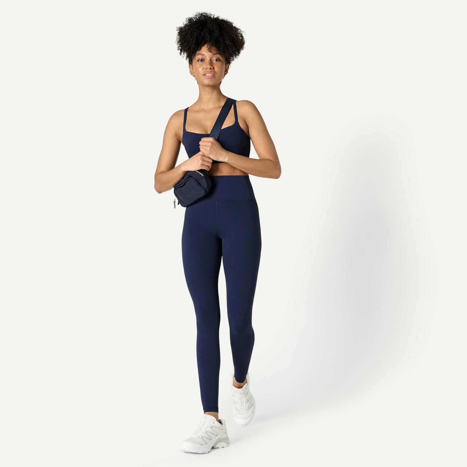 image:imageAmazon Essentials Womens Active FormFlex Buttery Soft High Waist Yoga Workout LeggingsNavy