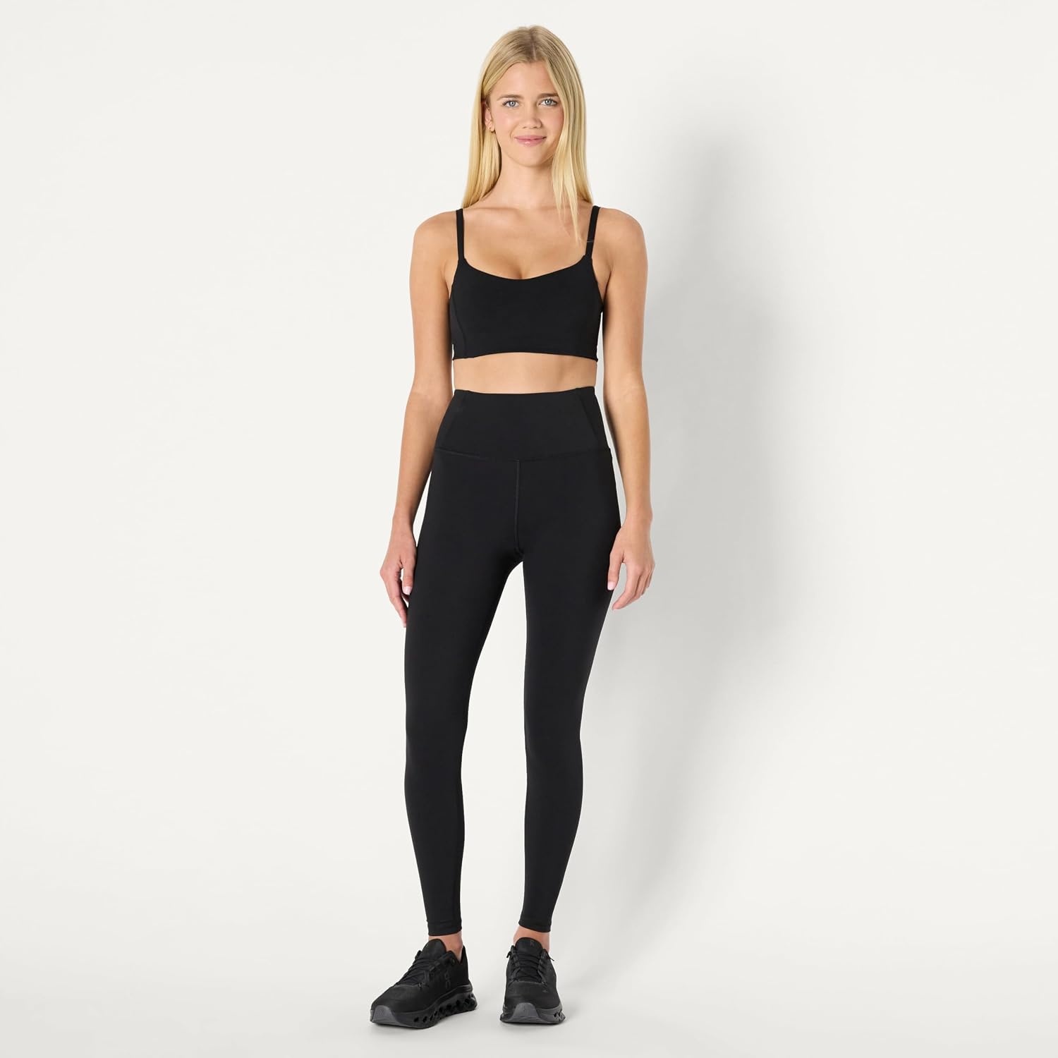 image:imageAmazon Essentials Womens Active Total Train Gym Workout LeggingsBlack
