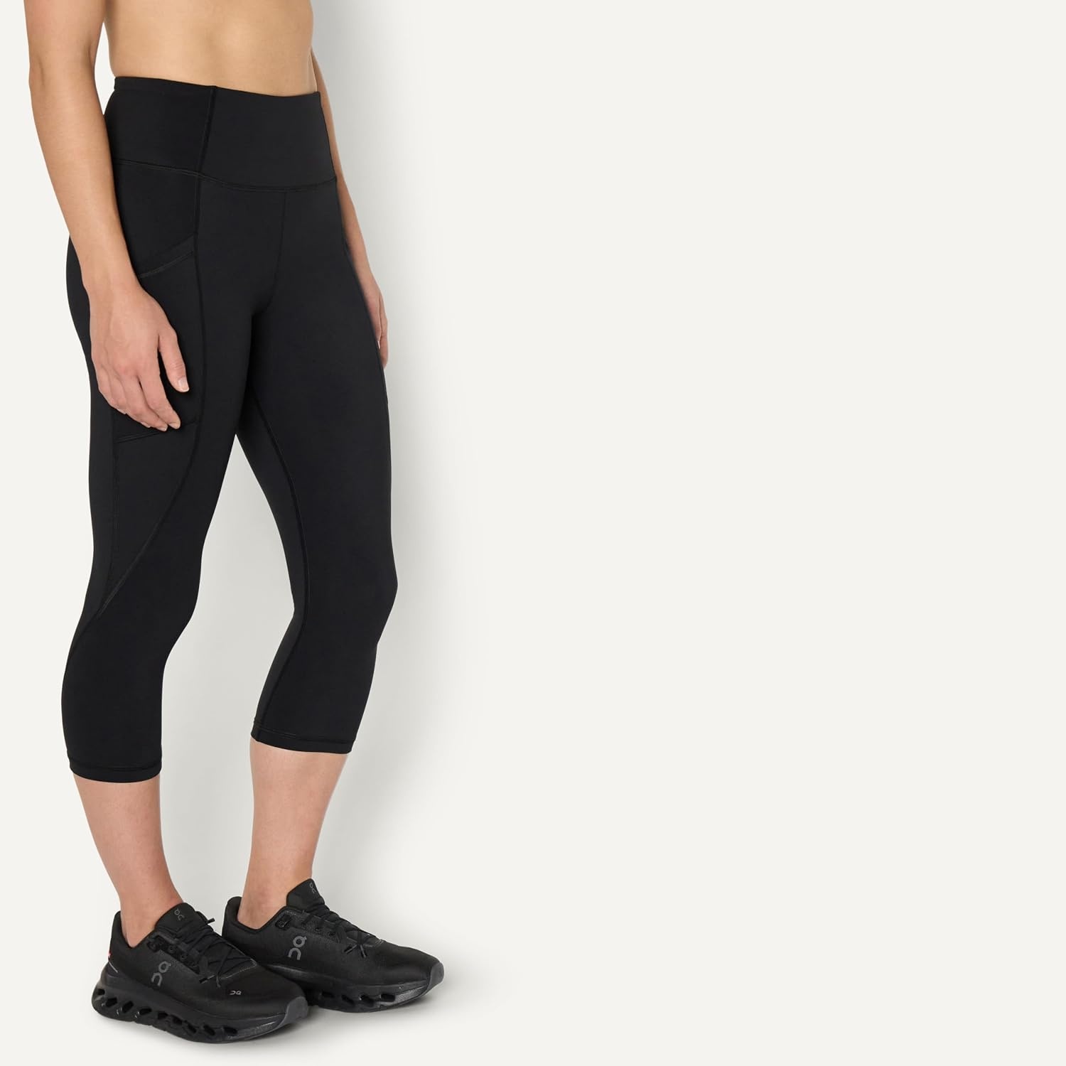 image:imageAmazon Essentials Womens Active Total Train Gym Workout LeggingsBlack