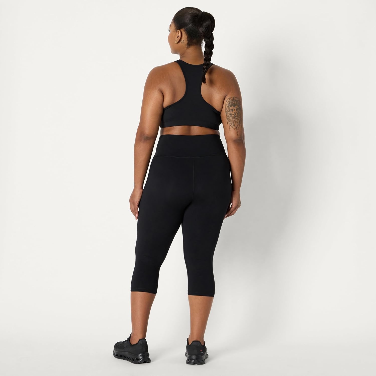 image:imageAmazon Essentials Womens Active Total Train Gym Workout LeggingsBlack