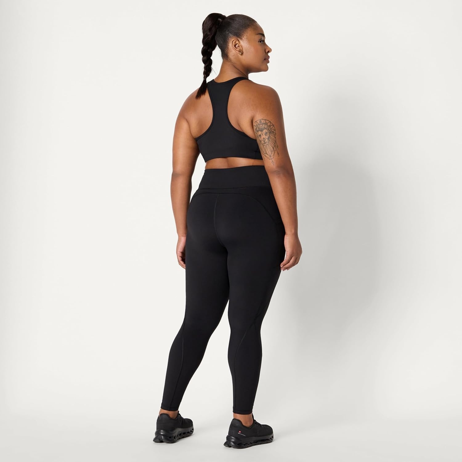 image:imageAmazon Essentials Womens Active Total Train Gym Workout LeggingsBlack