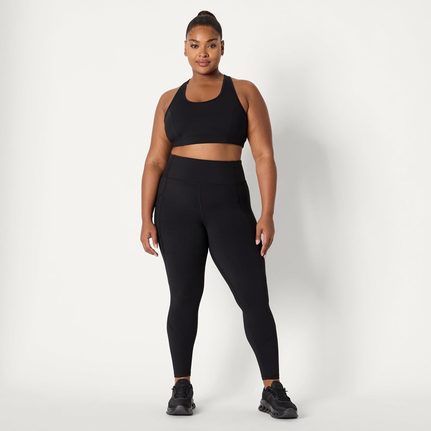 image:imageAmazon Essentials Womens Active Total Train Gym Workout LeggingsBlack