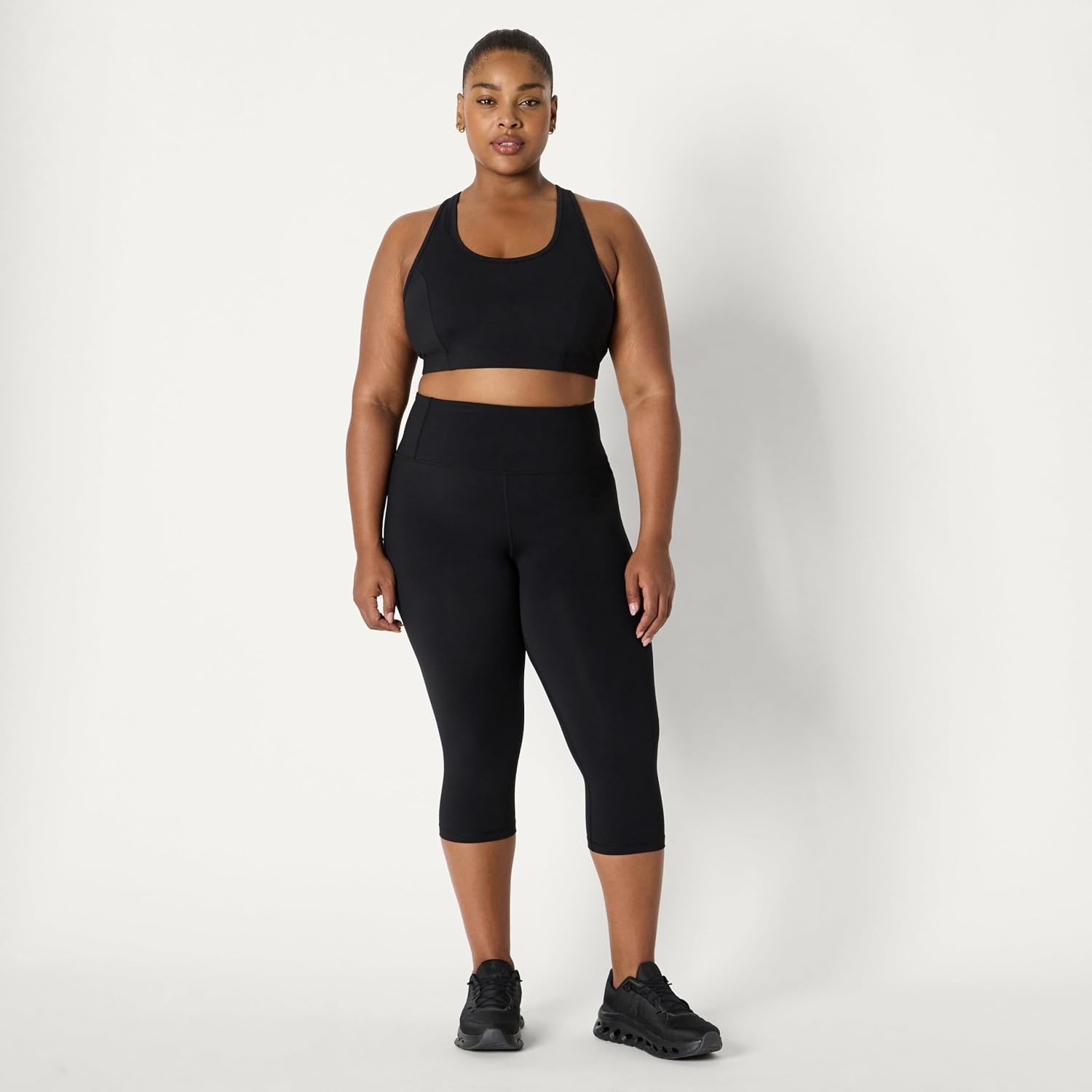 image:imageAmazon Essentials Womens Active Total Train Gym Workout LeggingsBlack