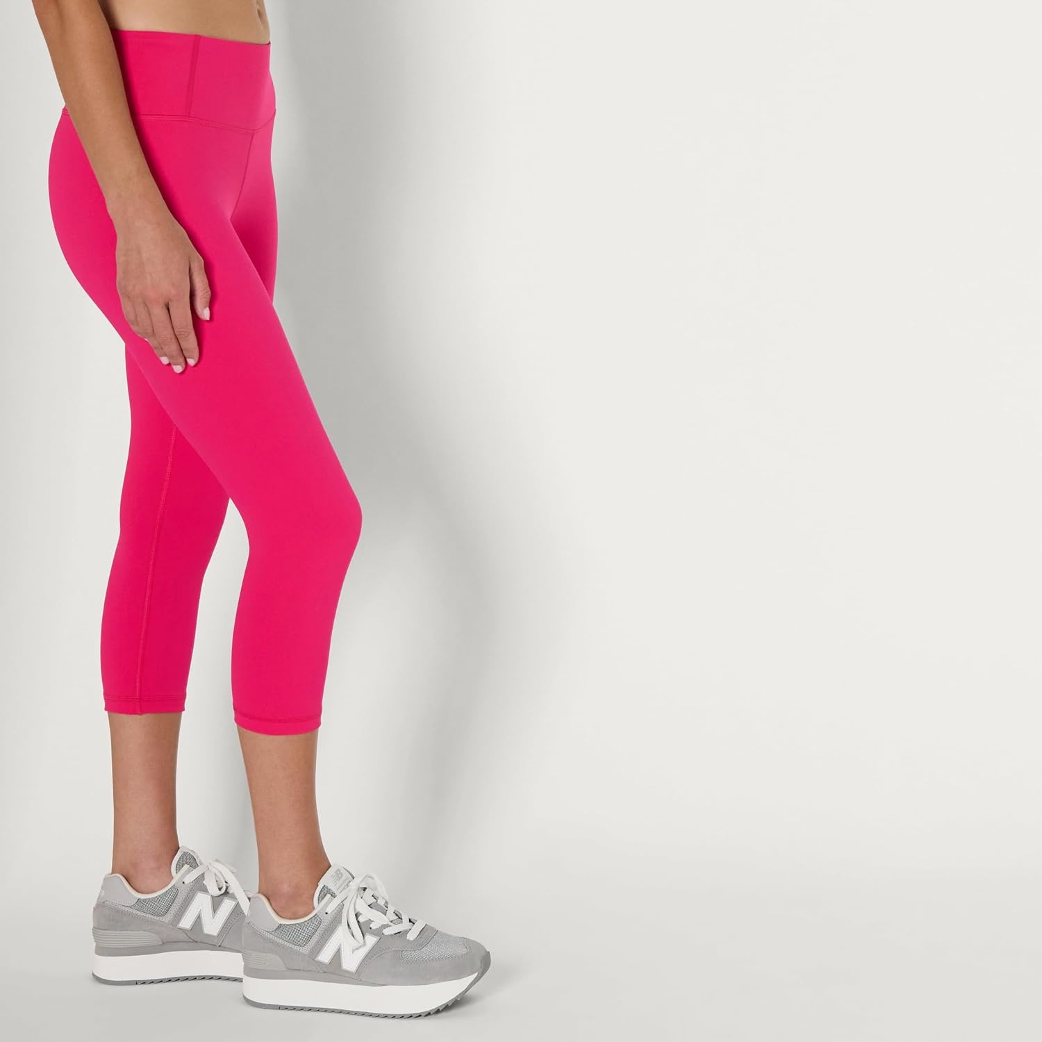 image:imageAmazon Essentials Womens Active Total Train Gym Workout LeggingsHot Pink