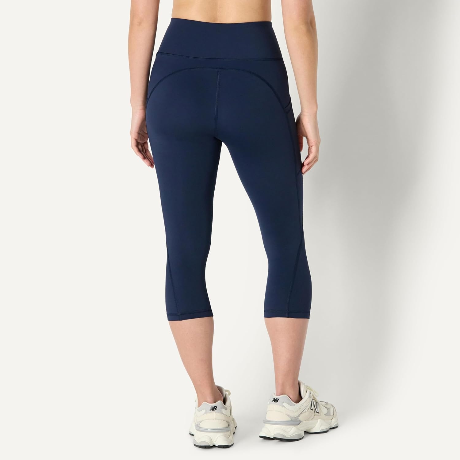 image:imageAmazon Essentials Womens Active Total Train Gym Workout LeggingsNavy
