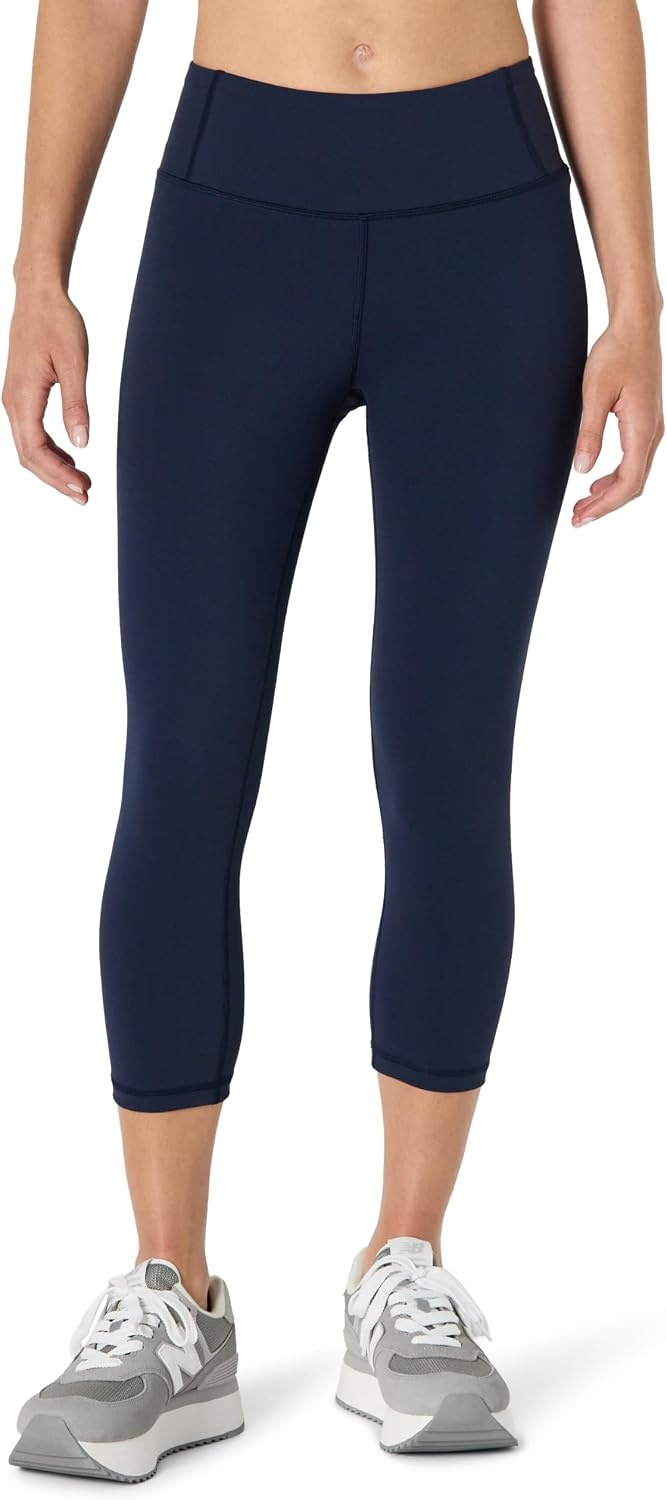 image:imageAmazon Essentials Womens Active Total Train Gym Workout LeggingsNavy