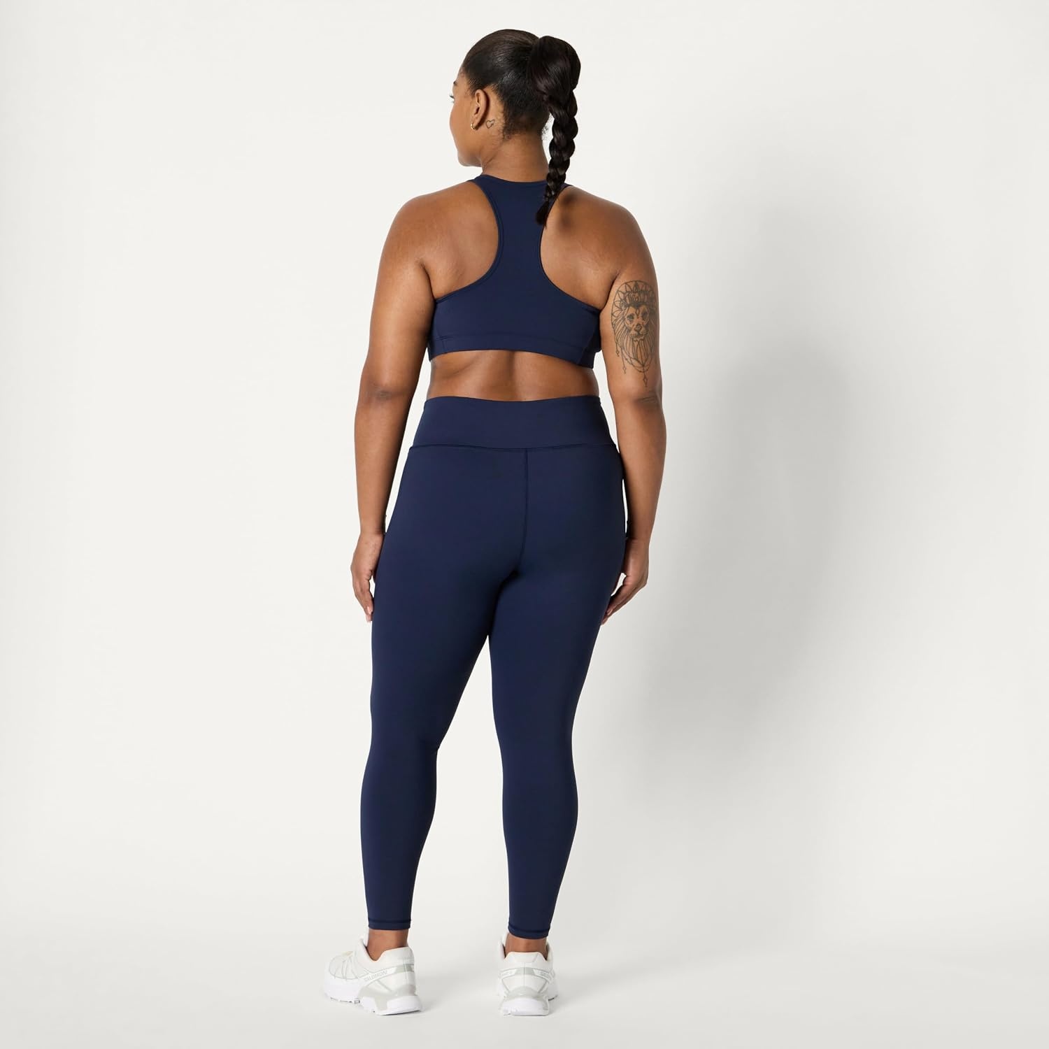 image:imageAmazon Essentials Womens Active Total Train Gym Workout LeggingsNavy